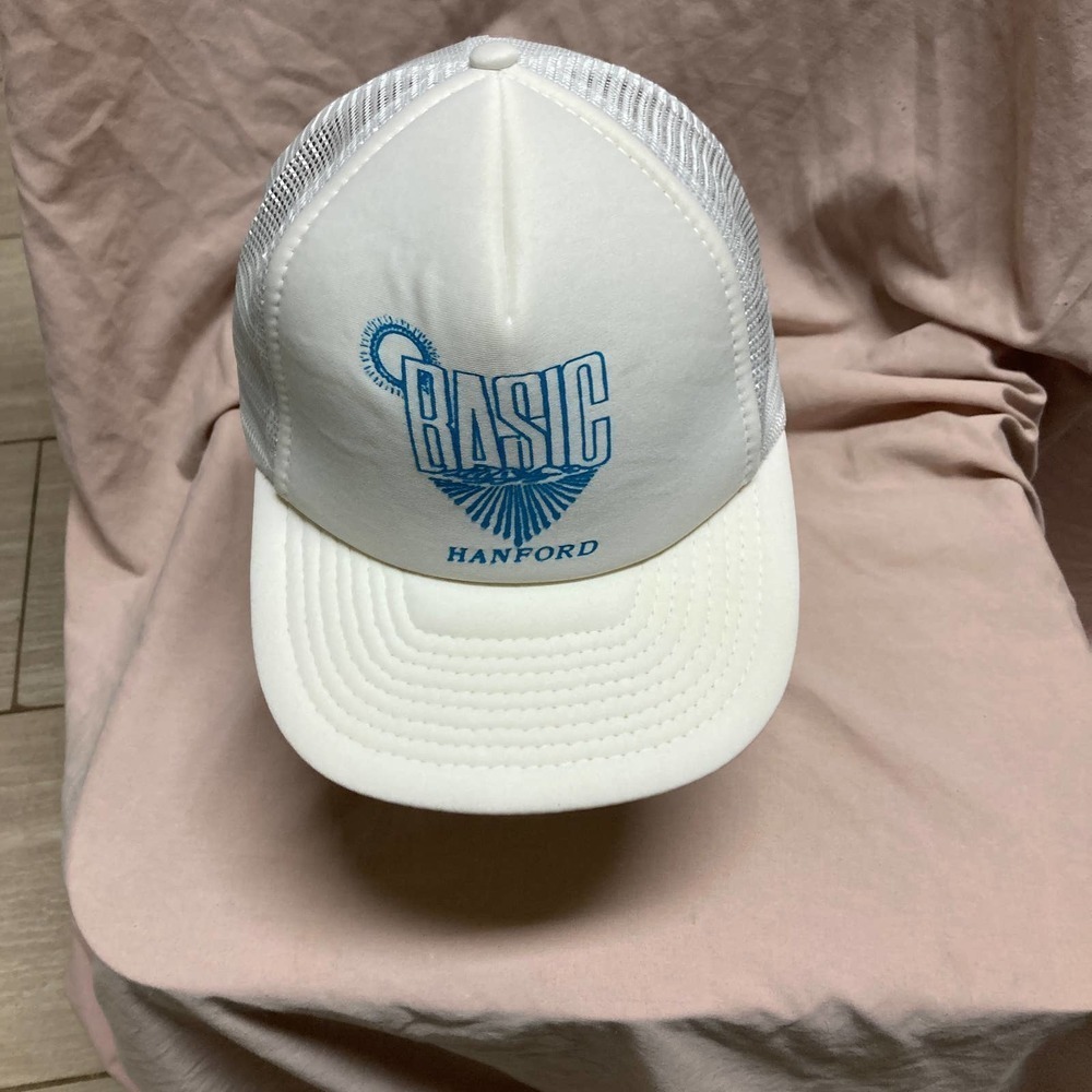 VINTAGE Basic Hanford Trucker Style Snapback Hat